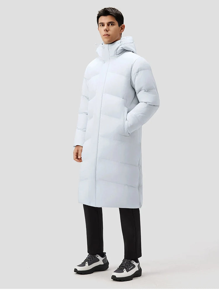 KELME Men's Thermal Down Jacket Outdoor Running Windproof Fleece-Lined Thickened Training Jacket пуховик женский