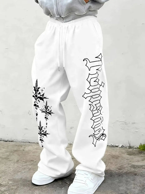 Pantaloni Sportivi Casual Larghi con Coulisse Tinta Unita Versatili per Uomo, Donna e Bambino, Nuova Collezione 2026, Ideali per lo Streetwear