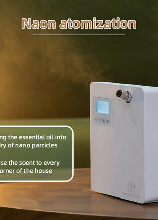 NAMSTE Diffusore di oli essenziali per la casa con macchina per l'aria profumata con tecnologia intelligente Spruzzatore per deodoranti per aromaterapia Bluetooth WiFi