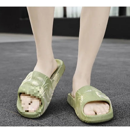 Pantofole da soggiorno Walk Around Home Pantofole da uomo originali per uomo Scarpe diapositive Sandali estivi da uomo Infradito Pantofola da casa