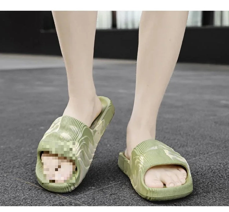Pantofole da soggiorno Walk Around Home Pantofole da uomo originali per uomo Scarpe diapositive Sandali estivi da uomo Infradito Pantofola da casa