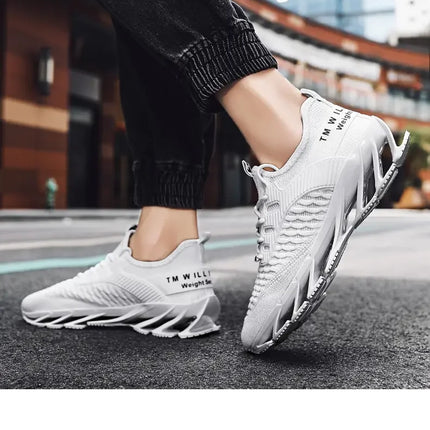 Scarpe da uomo Moda Mesh Traspirante Scarpe da ginnastica di alta qualità Piattaforma Suola morbida Tendenza casual Scarpe da corsa versatili Tenis Masculino