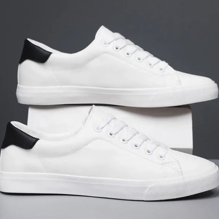 Classic Men Leather Casual Shoes High Quality Comfortable Platform Sneakers Men Flats Shoe Loafers British Jogging Shoe Hot Sale