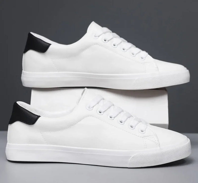 Classic Men Leather Casual Shoes High Quality Comfortable Platform Sneakers Men Flats Shoe Loafers British Jogging Shoe Hot Sale