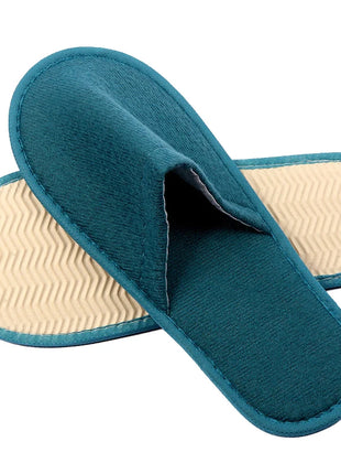 Pantofole usa e getta da donna e da uomo Pantofole da viaggio per hotel antiscivolo Pantofole per ospiti per interni per la casa Scarpe unisex con punta chiusa Salone in famiglia