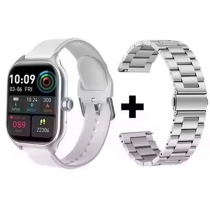 Smartwatch 2025 per Android e iOS, Schermo a Colori da 2,01 Pollici, Risposta alle Chiamate Bluetooth, Orologio Fitness Tracker per Donne e Uomini platinumshop