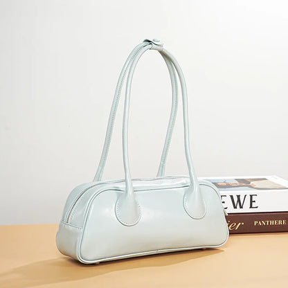 YANATARI underarm cowhide Genuine leather handbags women vintage shoulder bag female korean luxury bag high quality 2025