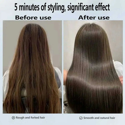 Tinsol 2-in-1 Air Hair Straightener And Dryer Negative Ion Hair Styler Long-Lasting Styling Tool Hairdryer Machine for Salon