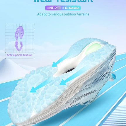 ONEMIX 2026 O-Resilio Scarpe da Corsa per Uomo, Traspiranti, Leggere, Sneakers per Palestra e Sport all'Aperto