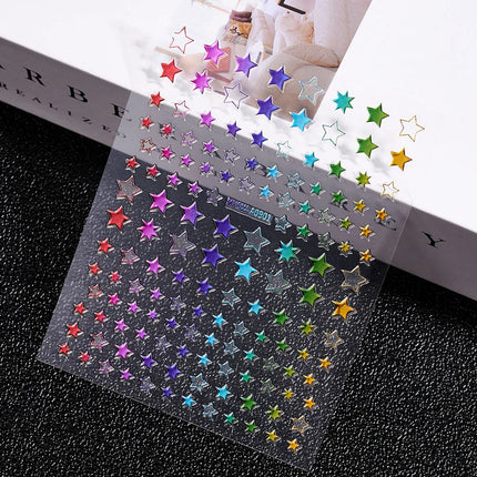 1PC 26-English Alphabet Number 3D Self-adhesive Nail Art Decal Sticker Word Small Letter Nail Decals Sticker Manicure Decoration
