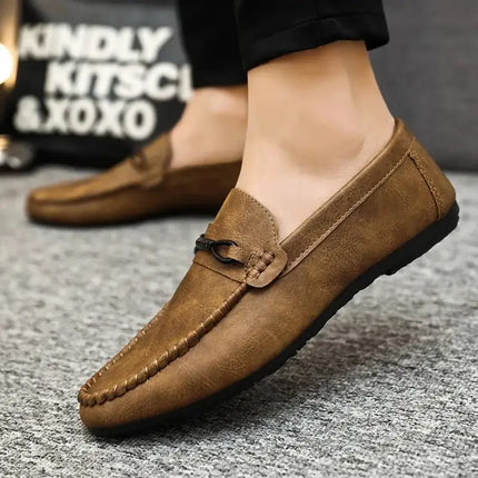 Mocassini da Uomo di Lusso in Pelle PU, Moda Casual, Nuovi Modelli 2026, Comodi e di Alta Qualità, Scarpe da Guida e Sneakers