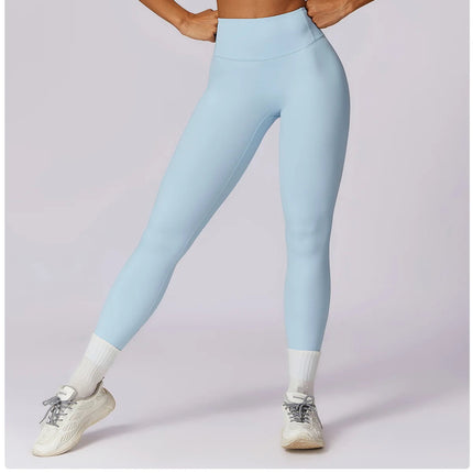 High Waist Yoga Leggings Women Push Up Sport Leggings Fitness Running Hip Lift Yoga Pants Highly Elastic Gym Workout Leggings PlatiNum