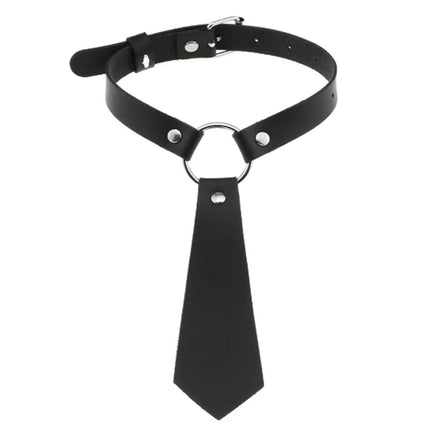 1Pc Harajuku Cuore Sexy Rivetti Cuoio DELL'UNITÀ di elaborazione Nero Goth Punk Girocollo Per Y2K Ragazze FAI DA TE Goth Star Pentagramma Collane Grosse Gioielli PlatiNum