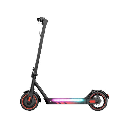 Monopattino elettrico HiQiS V10 pro con motore da 600W, batteria 36V15Ah, velocità 40KM/H, autonomia 45KM, pneumatici da 10 pollici, pieghevole, per adulti, con app.