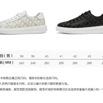 2026 Sneakers Casual Mens Designer Easy Matching Luxury Board Shoes Fashion Split Leather Flat Platform Gym Shoes