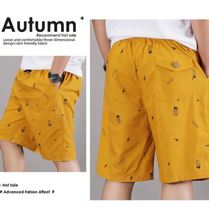 Top Quality 100% cotone Nuovo marchio estivo Moda casual Streetwear Pantaloncini da surf Pantaloni da uomo Pantaloni larghi con coulisse Abbigliamento da uomo platinumshop