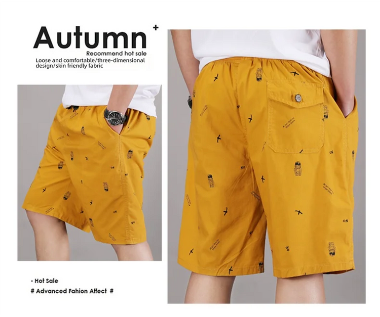 Top Quality 100% cotone Nuovo marchio estivo Moda casual Streetwear Pantaloncini da surf Pantaloni da uomo Pantaloni larghi con coulisse Abbigliamento da uomo platinumshop
