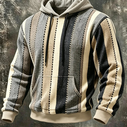 Unisex 3D Printed Hoodie Green Khaki Patchwork Block Stitch Geometric Pullover Long Sleeve Casual Street Sweatshirt Men Tops