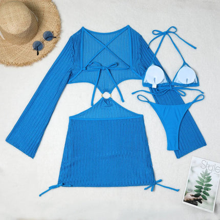 2026 Bikini sexy Costumi da bagno femminili Costumi da bagno a tre pezzi da donna Costumi da bagno da spiaggia Costumi da bagno Bikini brasiliano Set Bagnante da piscina platinumshop