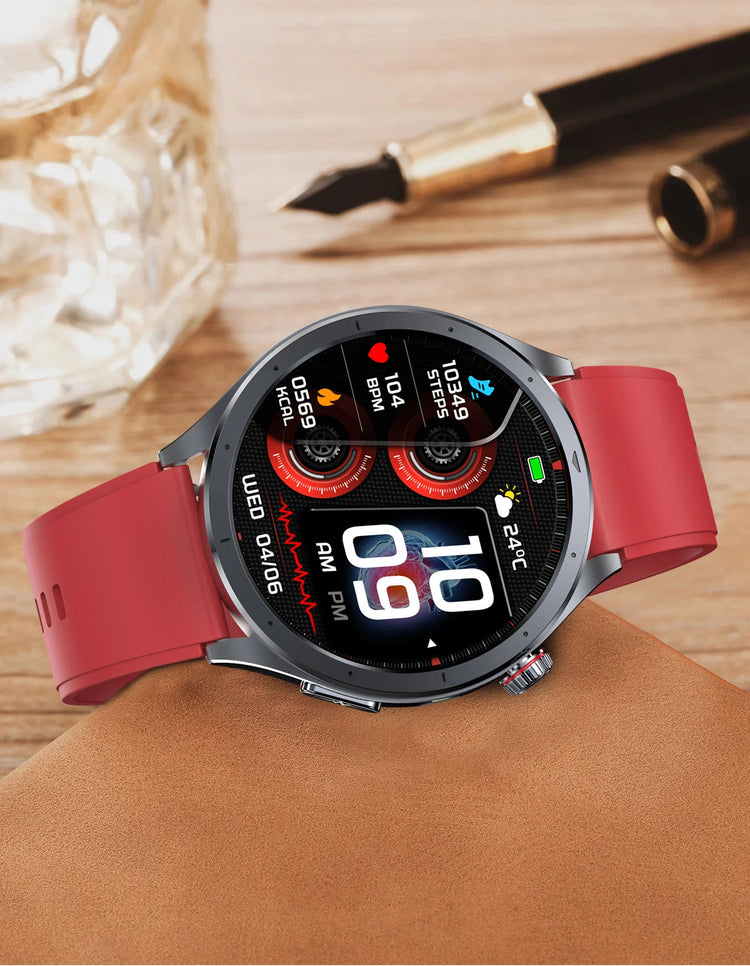 Nuovo Smartwatch 2026 per Analisi del Grasso Corporeo, ECG+PPG, Acido Urico, Pressione Sanguigna, Ossigeno nel Sangue, Orologio con Chiamate per Uomini e Donne platinumshop