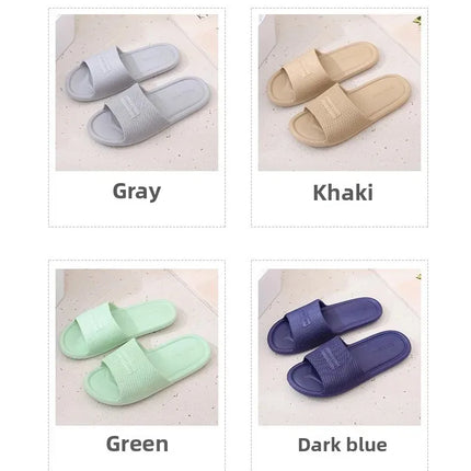 Pantofole da interno per coppia casual Nuovi sandali piatti da donna semplici per il tempo libero all'aperto da uomo Scarpe comode in materiale EVA per la casa