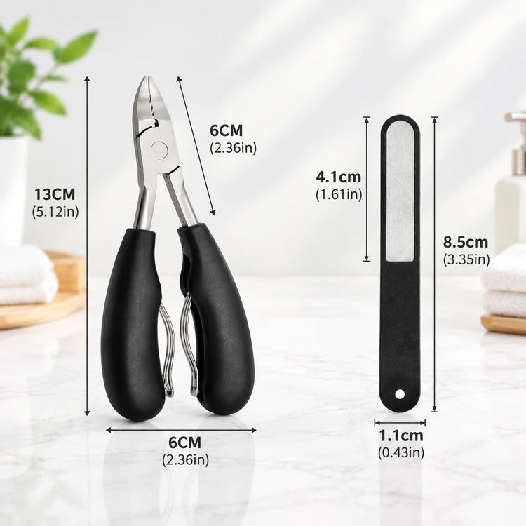 24pcs Professional Nail Clippers Kit - Razor-Sharp Blades for Precise Cutting, Durable And Long-Lasting Construction for Both Fingernail And Toenail Trimming Needs - Suitable for All Genders, Achieve Salon-Quality Nails At Ho
