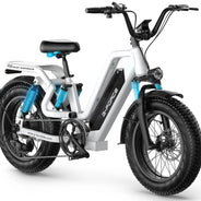 Bicicletta Elettrica G-FORCE RS ST per Tutti i Terreni, Potenza 750W, Batteria 48V15Ah, Bici Elettrica per Adulti, Pneumatici Larghi 20*4 Pollici per Tutti i Terreni