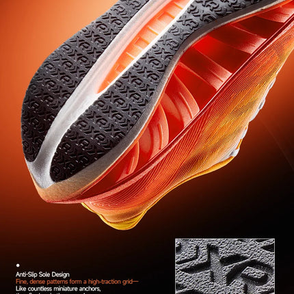 Xtep Light Boat MAX Scarpe da corsa leggere da uomo con rimbalzo e aumento dell'altezza, forza propulsiva più forte 874219110095