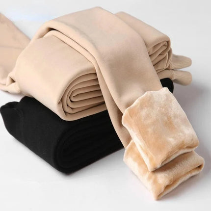 Winter Leggings For Women Warm Leggins Solid Color Velvet Leggins High Waist Leggings Stretchy Leggings dropshipping PlatiNum