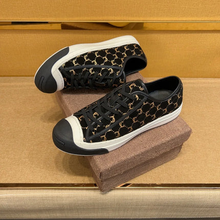 New Genuine Leather Men's Lace-up Type Sports Shoes Fashion Casual Sneaker First Layer Cowhide Running Shoes