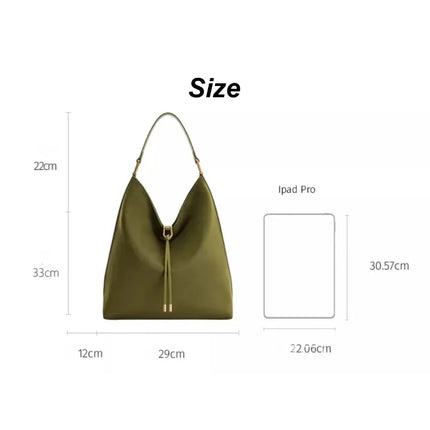 JW PEI 2026 Aria Tote Bag New Large Capacity Hobo Shoulder Bag Casual Style Women's Underarm Bag Luxury Designer Handbag