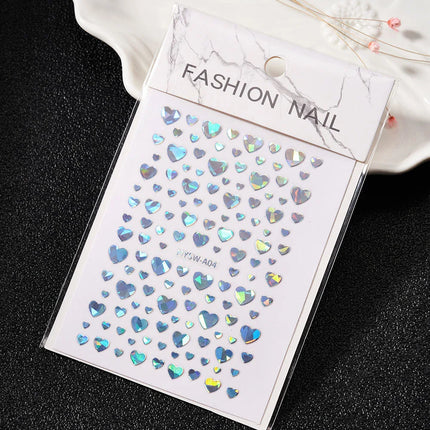 1PC 26-English Alphabet Number 3D Self-adhesive Nail Art Decal Sticker Word Small Letter Nail Decals Sticker Manicure Decoration