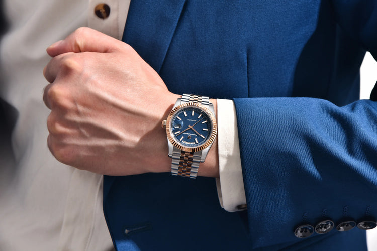 PAGANI DESIGN quadrante smaltato 2025 nuovi orologi da uomo DD36 argento oro orologio automatico di lusso da uomo orologio da polso meccanico impermeabile