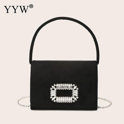 2023 nuove mini borse rosa per le donne pochette da sera per banchetti con catena borse casual in modalità piccola festa elegante Bgas in pelle PU