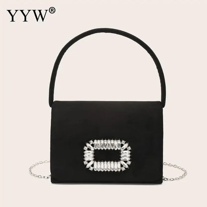 2023 nuove mini borse rosa per le donne pochette da sera per banchetti con catena borse casual in modalità piccola festa elegante Bgas in pelle PU