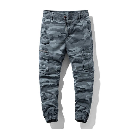 Spring Autumn Men Cargo Camouflage Pants Men Cotton Casual Breeche Bermuda Beach Jogger Pants Mens Trousers Male Dropshipping