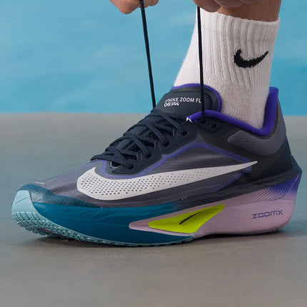 Scarpe sportive da uomo Nike Zoom Fly 6, scarpe da corsa con ammortizzazione e rimbalzo, scarpe da allenamento su strada per il fitness Fn8454-403 platinumshop
