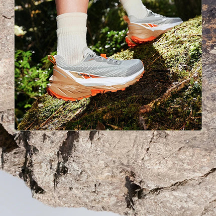 361 Degrees Yushan PRO Men Running Shoes Durable Hiking Cushioning Breathable Non-slip Outdoor Jogging Male Sneakers 672522250 PlatiNum