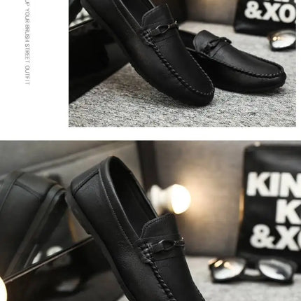 Mocassini da Uomo di Lusso in Pelle PU, Moda Casual, Nuovi Modelli 2026, Comodi e di Alta Qualità, Scarpe da Guida e Sneakers