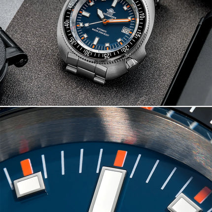 ADDIESDIVE 2025 NEW NH35A Automatic Mechanical Watches Watch For Man BGW9 Blue Luminous 20Bar Waterproof Sapphire Glass Japan