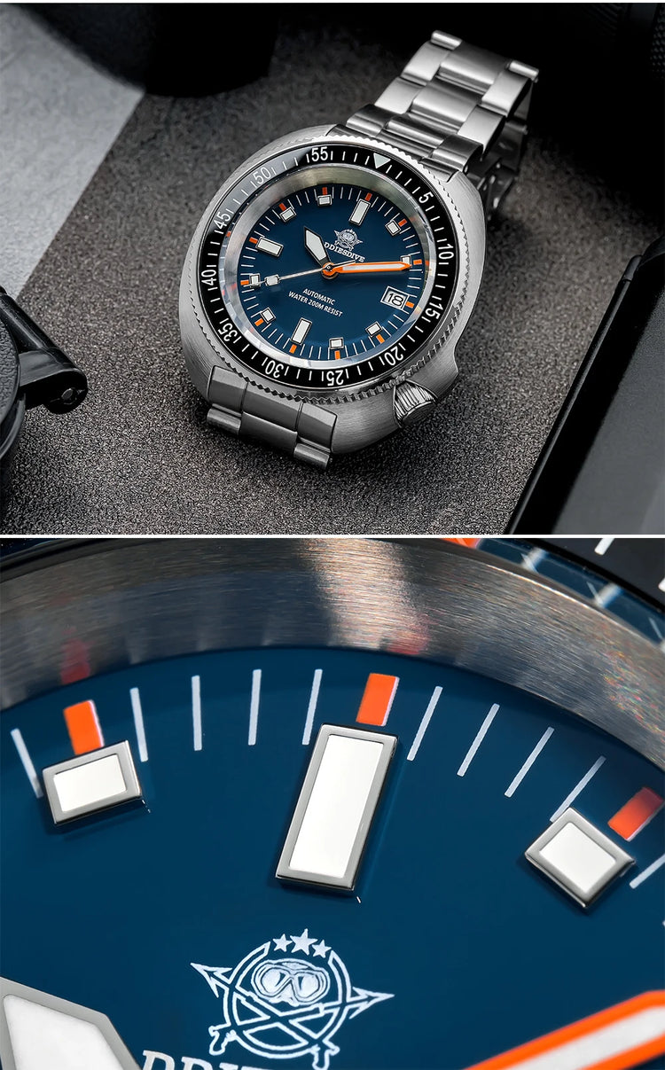 ADDIESDIVE 2025 NEW NH35A Automatic Mechanical Watches Watch For Man BGW9 Blue Luminous 20Bar Waterproof Sapphire Glass Japan