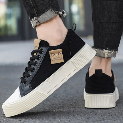 Fashion Men Casual Shoes Outdoor Platform Walking Sneakers Breathable Lightweight Board Shoes Sport Running Shoes Plus Size 48