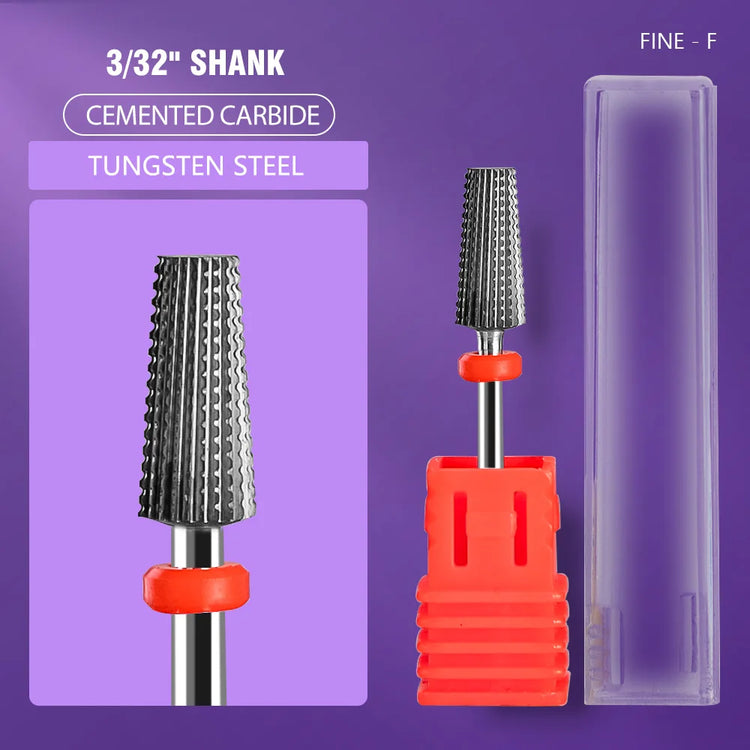 1pc Nail Drill Bit Rotate Burr Milling Nail Cutter Bits Electric Drill Machine For Manicure Pedicure Tools