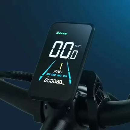 Bicicletta elettrica potente da 3000W, velocità massima di 60km/h, TIFGALOP ES7pro, pneumatici fat da 26 pollici, doppio motore per tutti i terreni, bici elettrica per adulti.