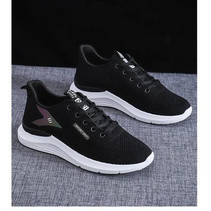 2025New Women's Trendy Sports Shoes Fashion Mesh Casual Shoes Lightweight Breathable Running Shoes PlatiNum