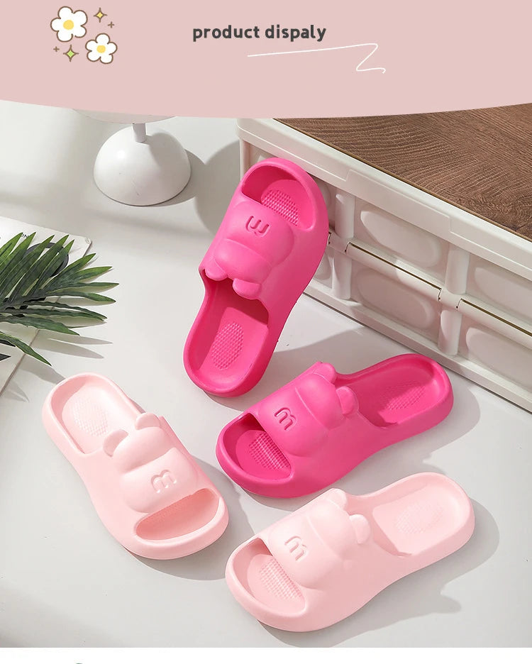 Pantofole estive nuove 2025 per la casa delle donne, casa antiscivolo e odorosa in EVA, bagno interno, doccia, pantofole rinfrescanti