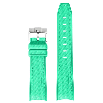 Cinturino in gomma per Swatch X Omega Joint MoonSwatch Cinturino sportivo impermeabile da 20 mm Cinturino con estremità curva in silicone per uomo donna platinumshop