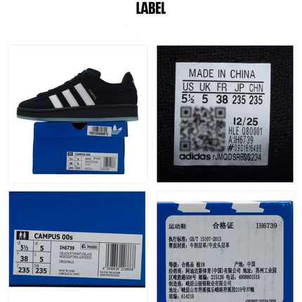 Scarpe da skate Adidas Originals Uomo NERO Bianco IH6739 Spedizione gratuita