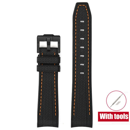 Cinturino in gomma per Swatch X Omega Joint MoonSwatch Cinturino sportivo impermeabile da 20 mm Cinturino con estremità curva in silicone per uomo donna platinumshop