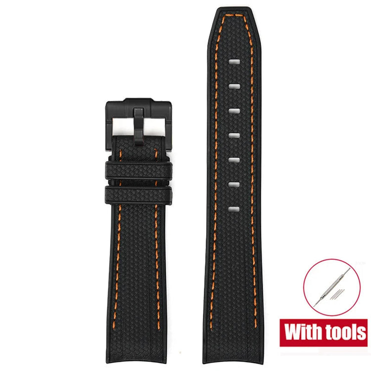 Cinturino in gomma per Swatch X Omega Joint MoonSwatch Cinturino sportivo impermeabile da 20 mm Cinturino con estremità curva in silicone per uomo donna platinumshop